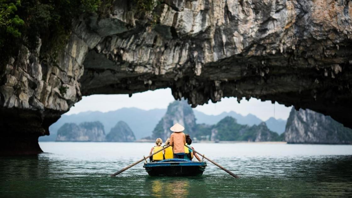 Cat Ba Violet Hotel Chan Chau Zewnętrze zdjęcie