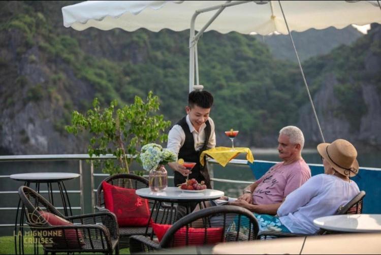 Cat Ba Violet Hotel Chan Chau Zewnętrze zdjęcie